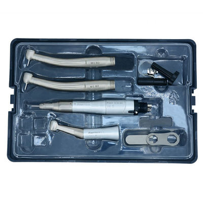 ชุด Handpiece ทันตกรรมวิชาการสำหรับนักเรียน 2 รู 4 รูมุมตรงกันข้ามความเร็วต่ำ