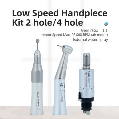 ชุดทันตแพทย์ความเร็วต่ํา Contra Angel Handpiece ด้วยการชลประทานน้ําภายนอก