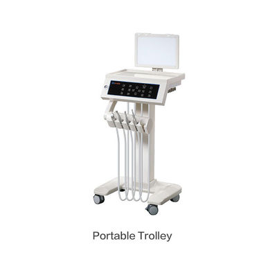 หน่วยเก้าอี้ทันตกรรมไฟฟ้าตามหลักสรีรศาสตร์ 300W พร้อมไฟ LED โคมไฟผ่าตัด