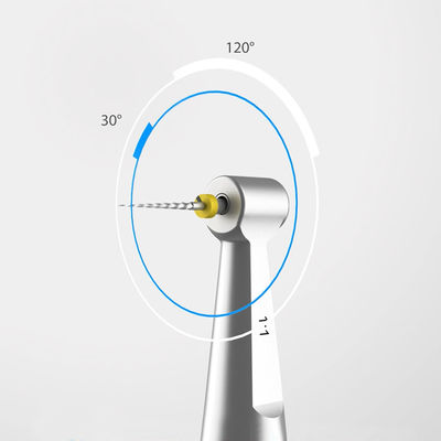 Endo Motor ไร้สายมัลติฟังก์ชั่น, Handpiece Endodontic สีขาวพร้อม Apex Locator