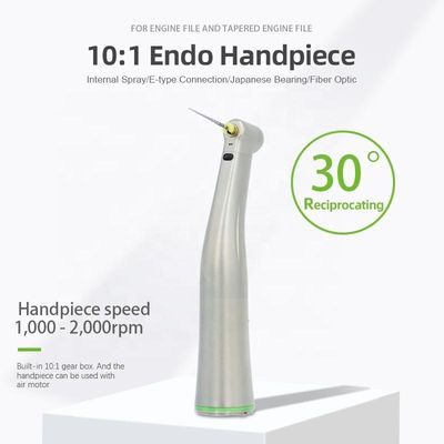 0.3-0.35Mpa Endo Handpiece, Handpiece เอ็นโดดอนต์ลูกสูบกังหัน