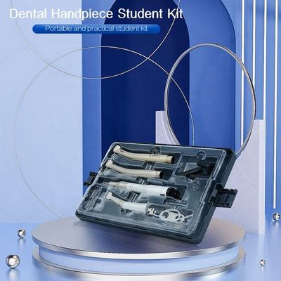 ชุด Handpiece ทันตกรรมวิชาการสำหรับนักเรียน 2 รู 4 รูมุมตรงกันข้ามความเร็วต่ำ