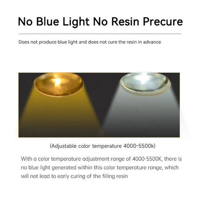 3500-5500K ไฟ LED เก้าอี้ทันตกรรมแบบถอดได้ 8 หลอด