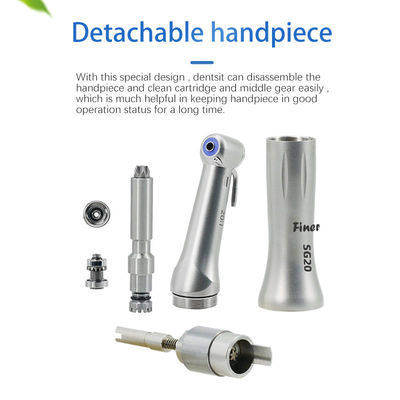 หน่วย Handpiece ทันตกรรมที่ไม่ใช่ไฟเบอร์ออปติกความเร็วสูงพร้อมแรงบิด 80N