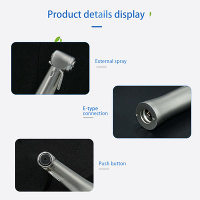 ระบบ Handpiece ทันตกรรมอเนกประสงค์ E Type พร้อมสเปรย์ภายนอก 2.35 มม. Bur Shark