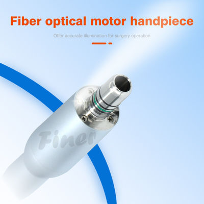 อุปกรณ์ห้องปฏิบัติการทันตกรรม OEM มอเตอร์ไฟฟ้าไร้แปรงสำหรับการผ่าตัดกระดูก 40000 รอบต่อนาที