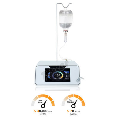 50Hz ทันตกรรมรากฟันเทียมมอเตอร์พร้อม 20/1 Implant Contra Angle Handpiece