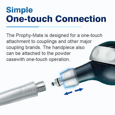 65dB ทันตกรรมอากาศ Prophy ทำความสะอาดฟันไวท์เทนนิ่ง Airpolishing ระบบขัดฟันขับเคลื่อนด้วยอากาศ