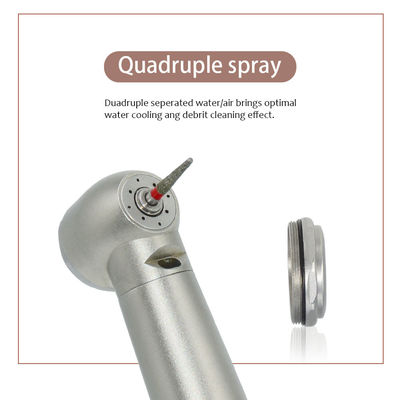 หน่วย Handpiece ทันตกรรมขับเคลื่อนด้วยกังหันพร้อมไฟ LED กำเนิด