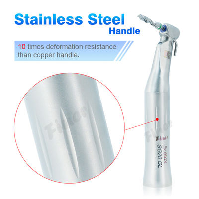 2000 รอบต่อนาที Handpiece รากฟันเทียม 20/1 มุมตรงกันข้ามในตัวกำเนิดไฟ LED