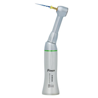 เครื่องมือทันตกรรม Handpiece สแตนเลสความเร็วสูงพร้อมตะไบภายนอกสเปรย์ 1,000-2,000 รอบต่อนาที