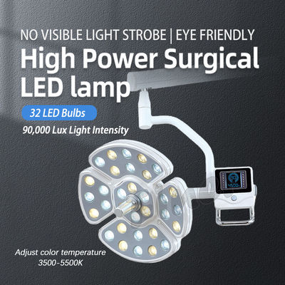 32 ชิ้นหลอดทันตกรรมไฟ LED ปรับอุณหภูมิสีเพื่อความสะดวกสบาย