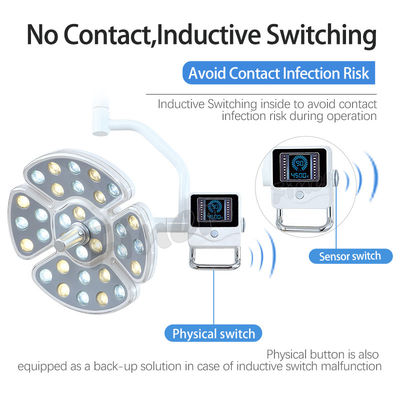 32 ชิ้นหลอดทันตกรรมไฟ LED ปรับอุณหภูมิสีเพื่อความสะดวกสบาย