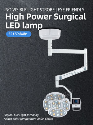 32 ชิ้นหลอดทันตกรรมไฟ LED ปรับอุณหภูมิสีเพื่อความสะดวกสบาย