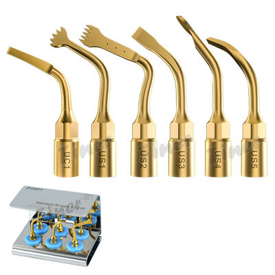 25KHz Piezo Bone Surgery Tips for Sinus Lifting Tooth Extraction การผ่าตัดฟันขั้นตอน