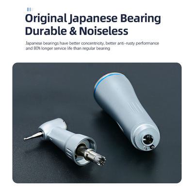 กังหันอากาศ Handpiece ทันตกรรมมุมตรงกันข้ามความเร็วต่ำพร้อมสเปรย์น้ำภายใน