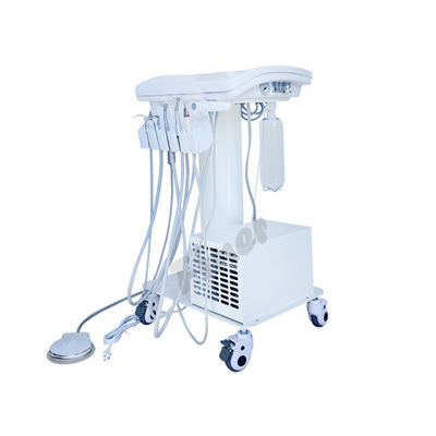 540W Foot Switch Dental Unit With Air Compressor Suction Three Way Syringe Handpiece Scaler เครื่องฉีดขีดขีดขีดขีดขีด