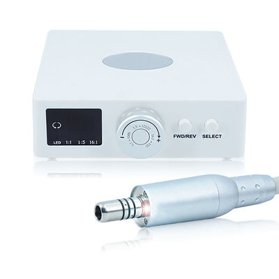 40000 รอบ / นาที LED Micromotor Bone Surgery การเตรียมฟันมอเตอร์ไฟฟ้าที่ไม่มีแปรง