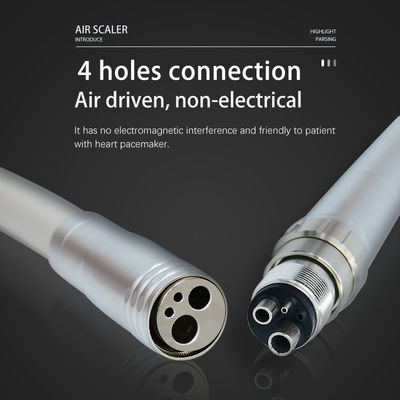 4 หลุมทันตกรรม ยูทราซอน อากาศ Scaler ทันตแพทย์ Sonic Handpiece Sonic ทันตแพทย์