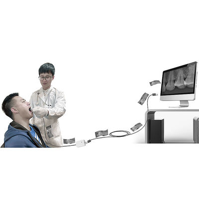 เครื่องตรวจจับรังสีฟันแบบไร้สาย HDR500A เครื่องตรวจจับรังสีฟันแบบ Rvg เครื่องตรวจจับรังสีรังสีดิจิตอล