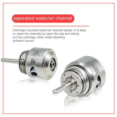 2 หลุม อากาศเทอร์ไบน์ฟัน Handpiece Generator LED ความเร็วสูง Handpiece