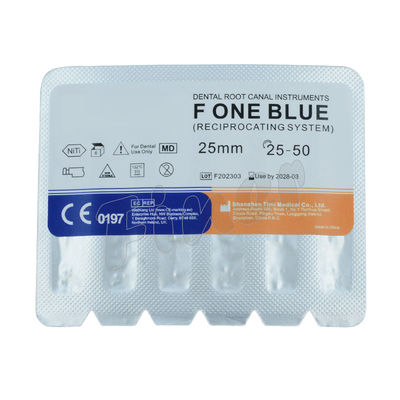 ช่องทางรากฟัน หมุน นิเคิล ไทเทเนียม ไฟล์ Endodontics Protaper ไฟล์
