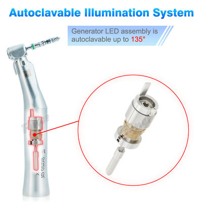 การลดมุมตรงข้าม E-Generator Led Light 20/1 มือเครื่องปลูกฟัน