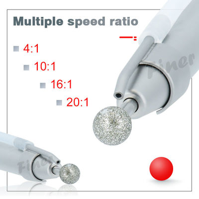 16/1 20 องศา การผ่าตัด มือถือตรงสําหรับการวางฝังฟัน 2500rpm