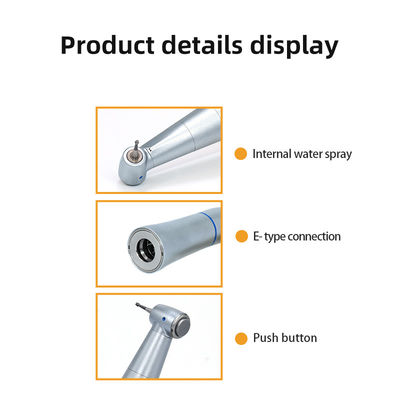 ความเร็วต่ํา ภายในสเปรย์ Contra Angle Handpiece กดปุ่ม E - แบบมือ