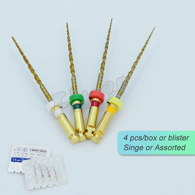 ฟิลฟิ้งฟัน ไฟล์ช่องราก ไฟล์เครื่องยนต์ endodontic ไฟล์หมุน Niti ไฟล์ฟัน