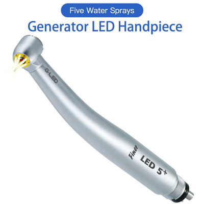 Handpiece LED ทางทันตกรรม 2 รู, Handpiece ความเร็วสูงทางทันตกรรม 4 รู