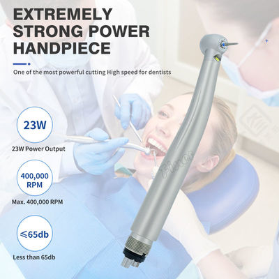 อุปกรณ์ทันตแพทย์ ความเร็วสูง ทัวร์บีนทันตแพทย์มือเร็วด้วยไฟ LED เครื่องกําเนิด