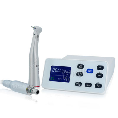 อิเล็กทริกส์อัตราความเร็วช้า มอเตอร์ฟัน ด้วย 1:5 เพิ่มความเร็วสูง handpiece ฟัน Micro Motor Unit