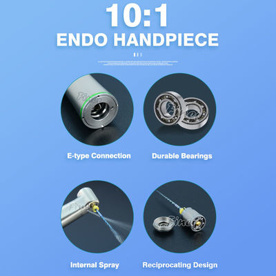 10-1 Contra Angle Reciprocating Endomotor Root Canal Treatment Endo Handpiece การรักษาลําไส้ราก